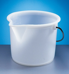 Bucket, with graduated lines, 10 liter