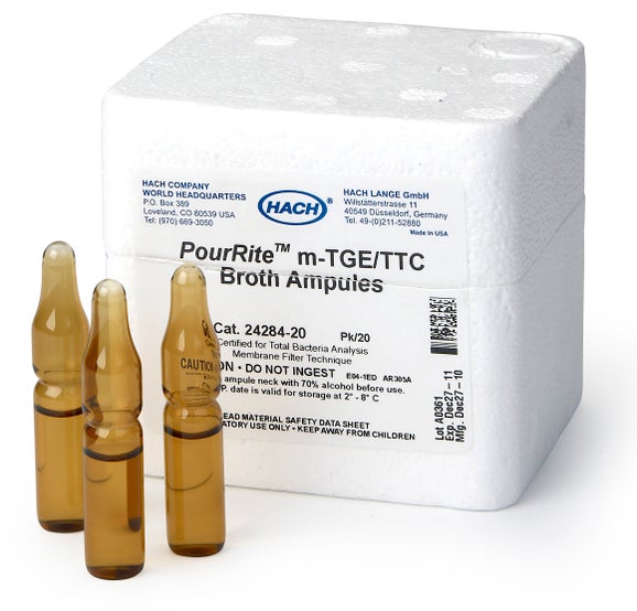 m-TGE/TTC Broth, Glass Ampules, pk/20