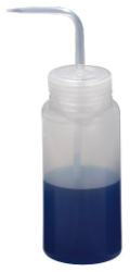 Bottle, Wash, Polyethylene, Narrow Mouth, 500 mL, 12/pk