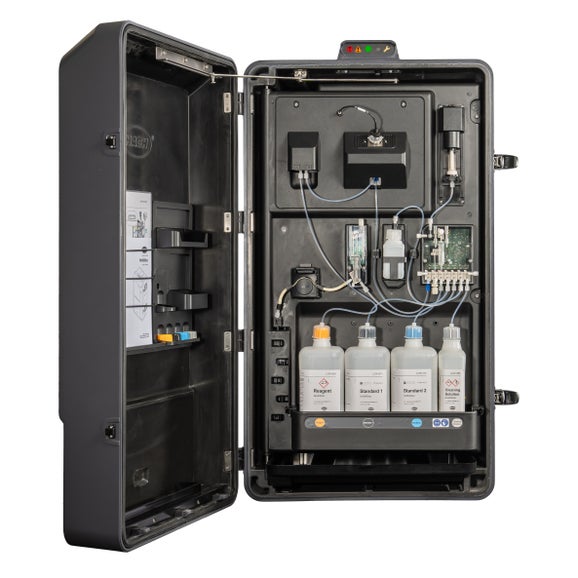 NH6000sc Ammonium Analyser, 1 channel, includes sample supply pump for FX610, flow detection, automatic grab sample, 115 VAC